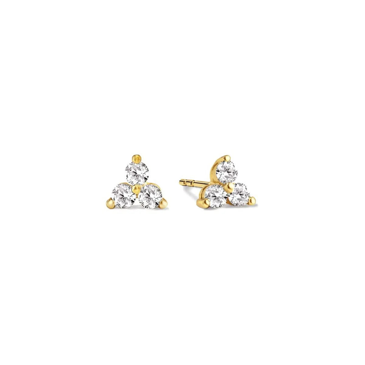 Dainty Clover Studs