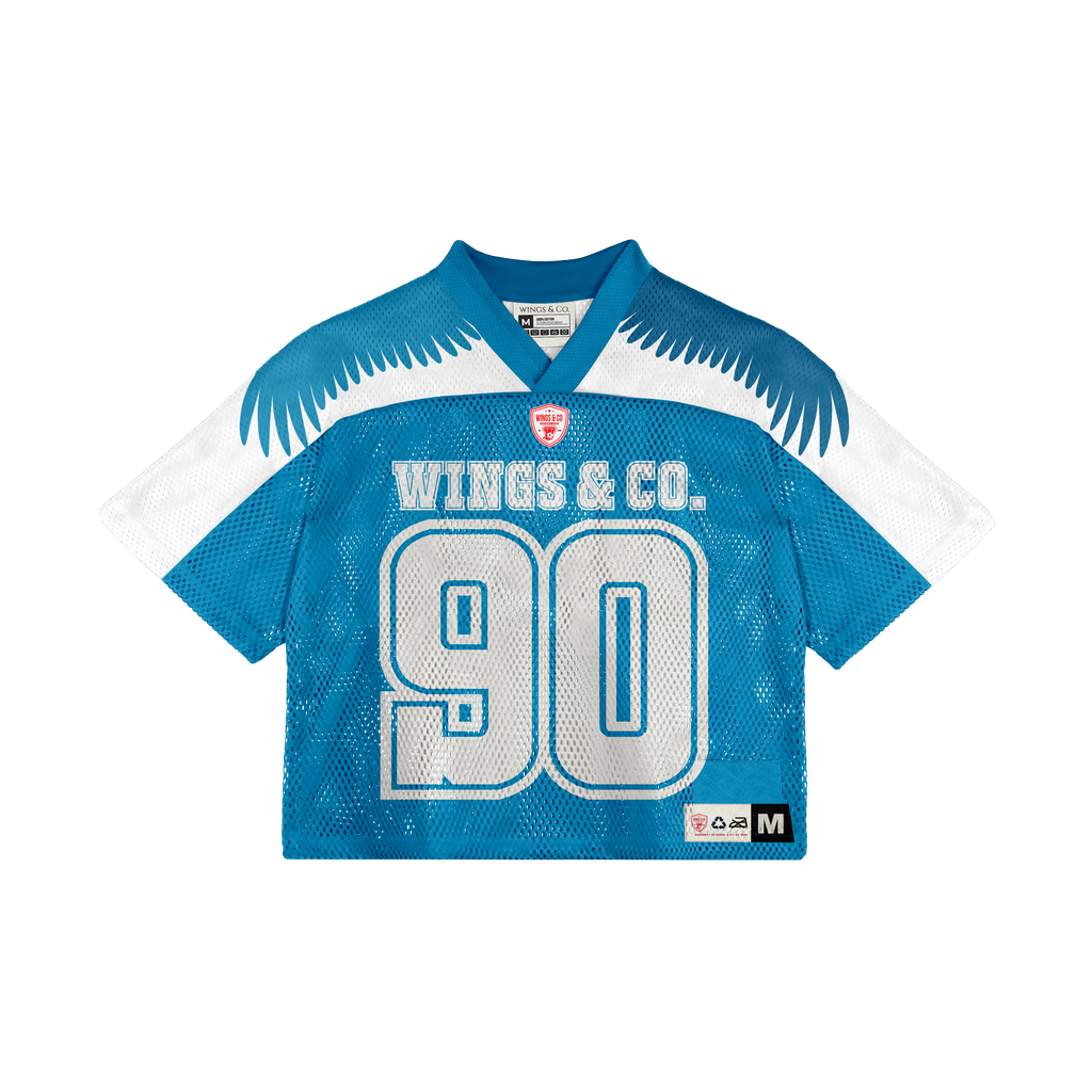 Blue Cropped Jersey