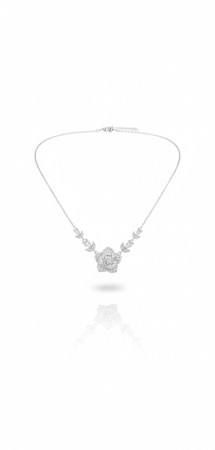 Bloom Moissanite Necklace