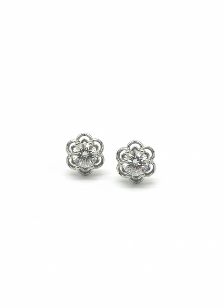 The Flora Solitaire Stud