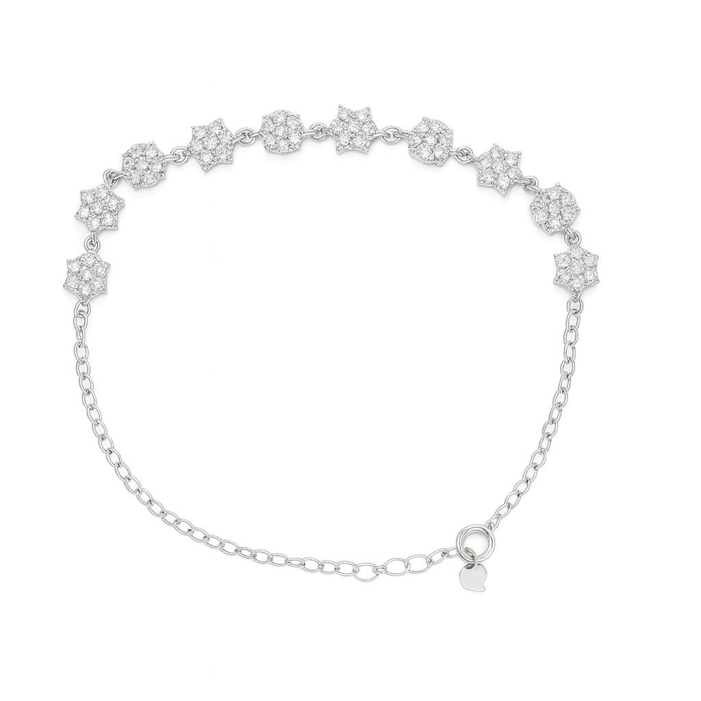 Stella Moissanite Star Bracelet