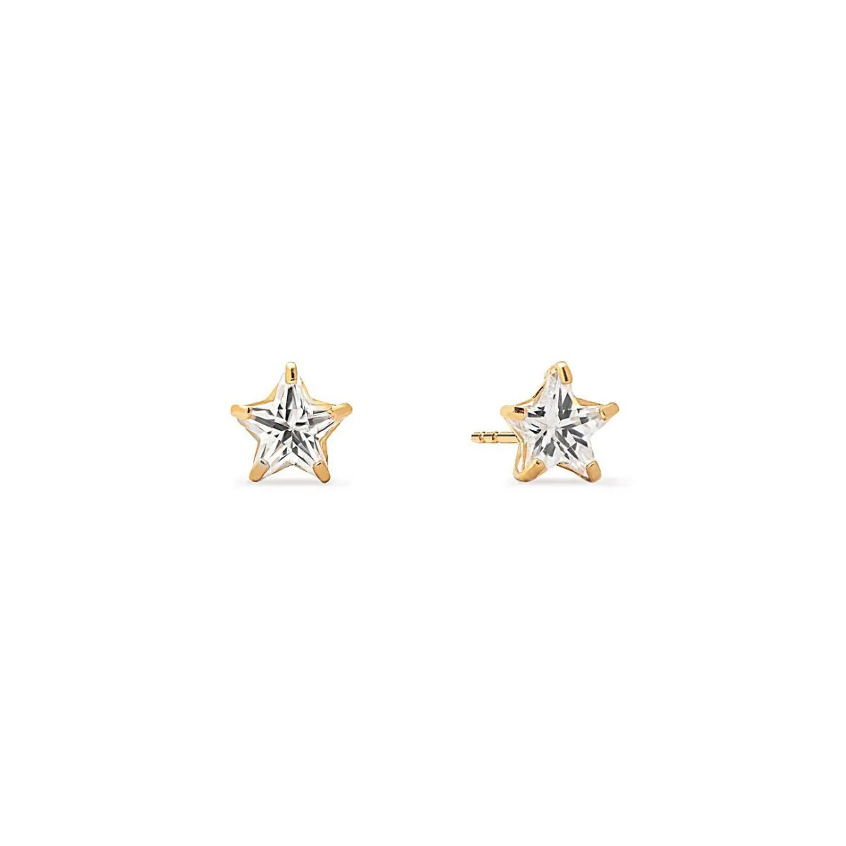 Gemstone Star Stud