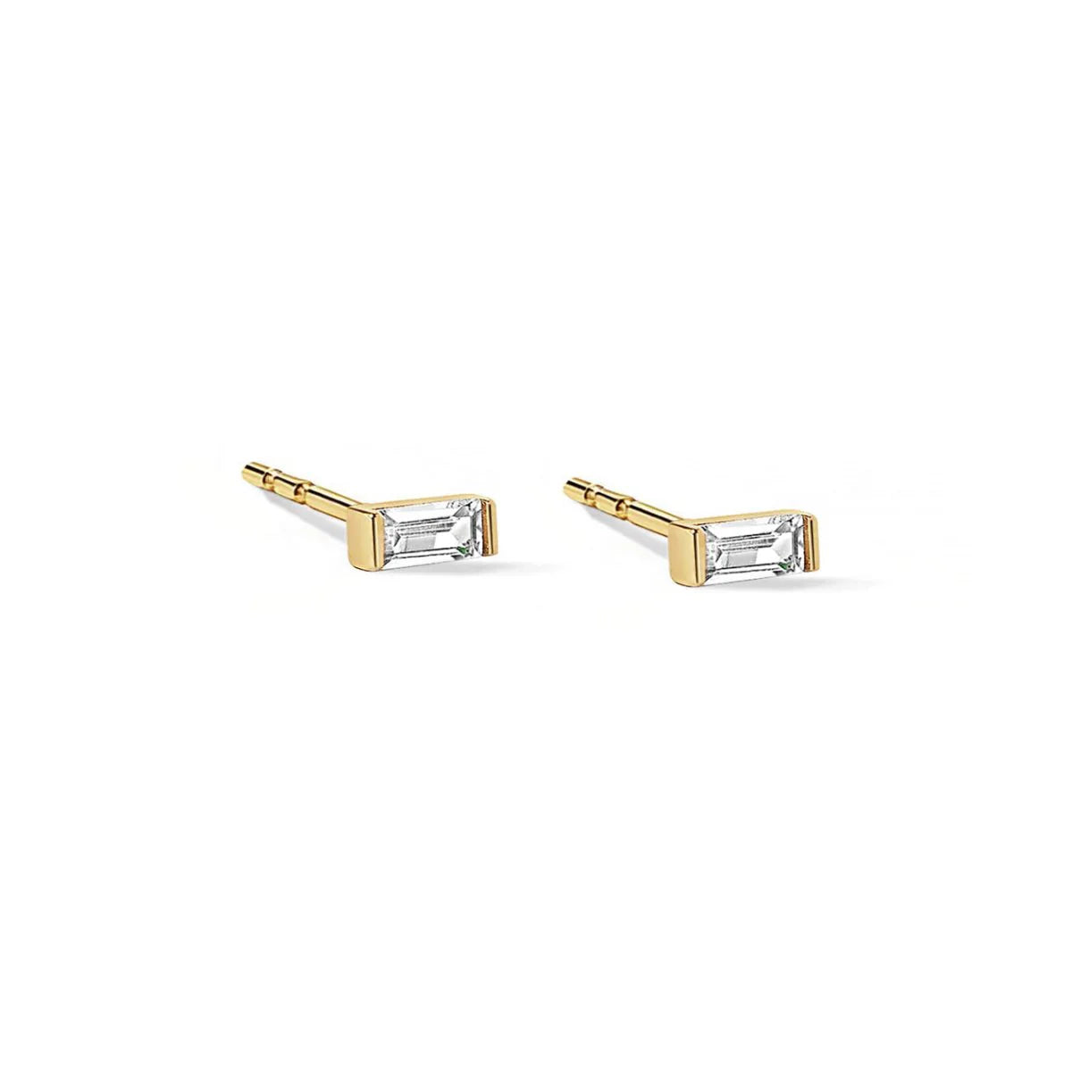 Tiny Baguette Stud