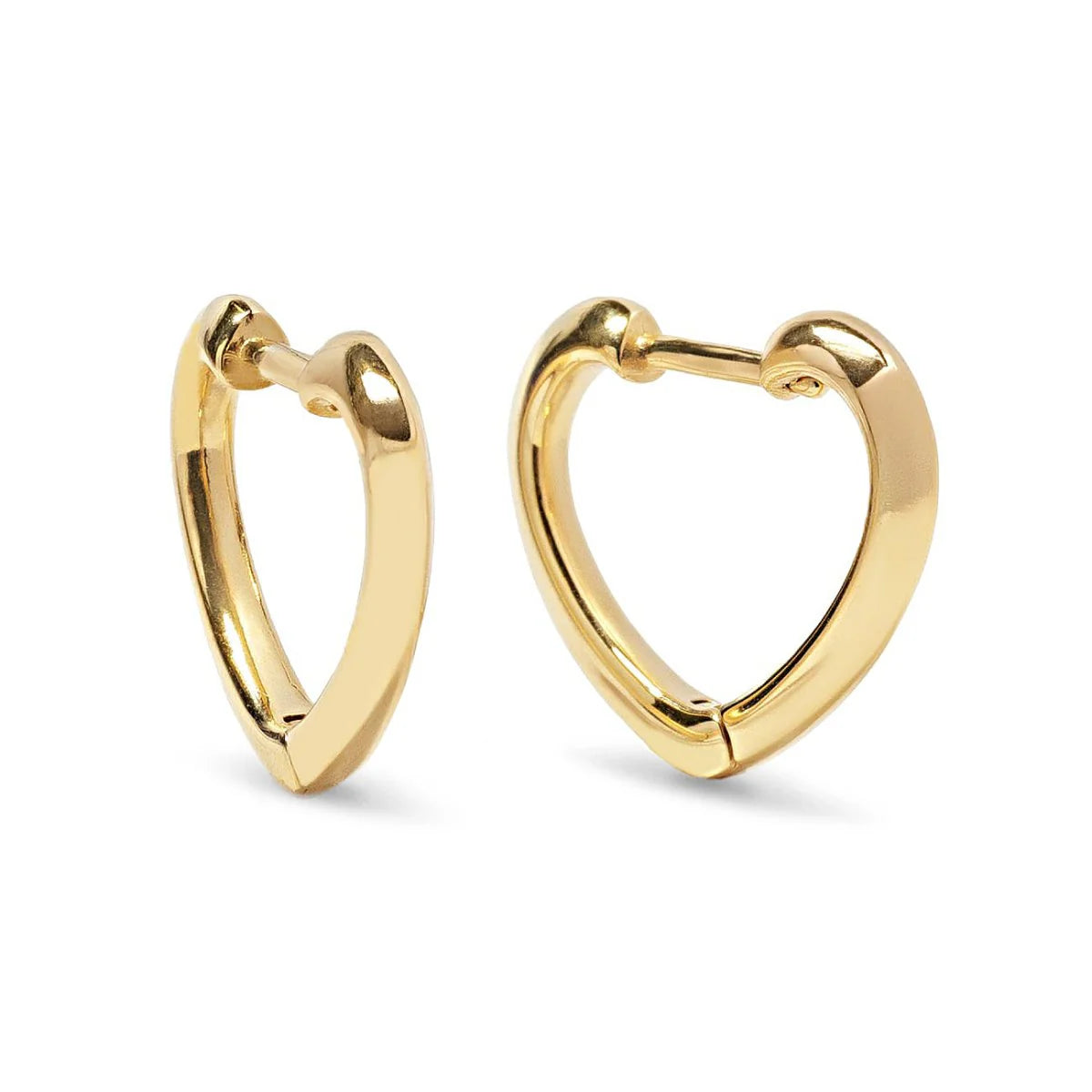 Mini Heart Huggie Hoop