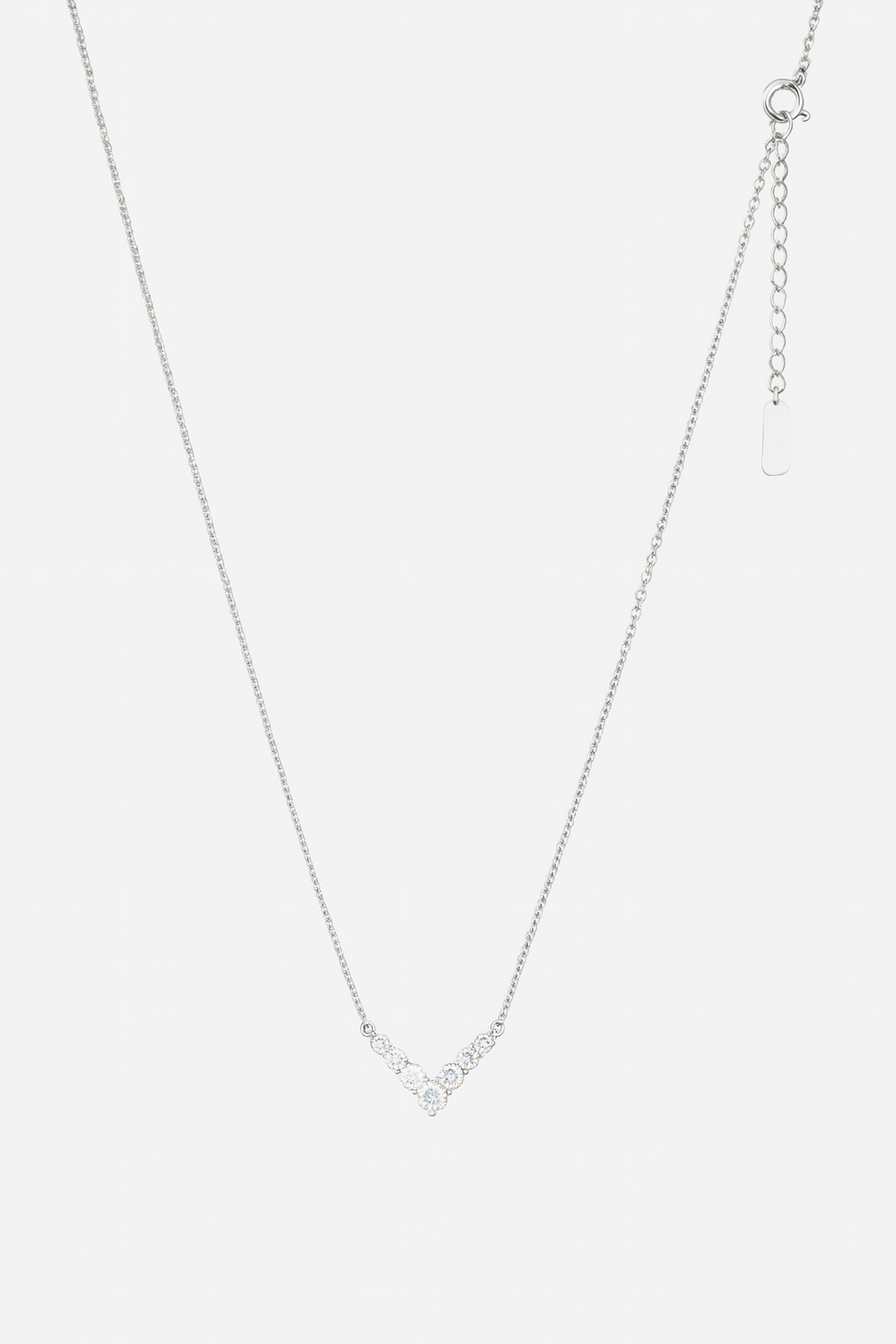 Vera Diamond Curve Necklace