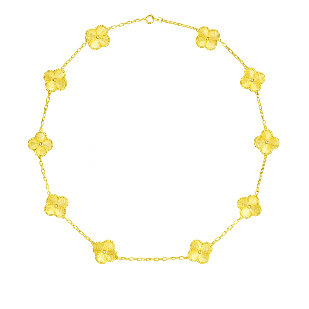 Golden Fleur Necklace