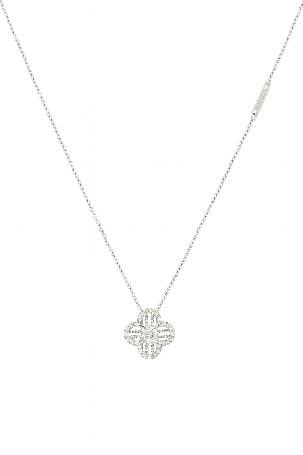 Étoile Clover Moissanite Necklace