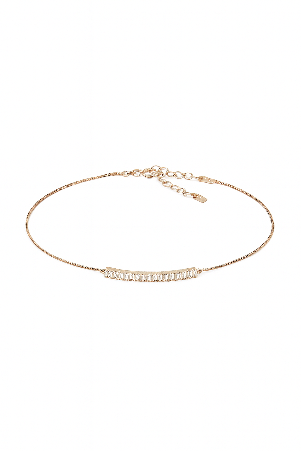 Élise Moissanite Bar Bracelet