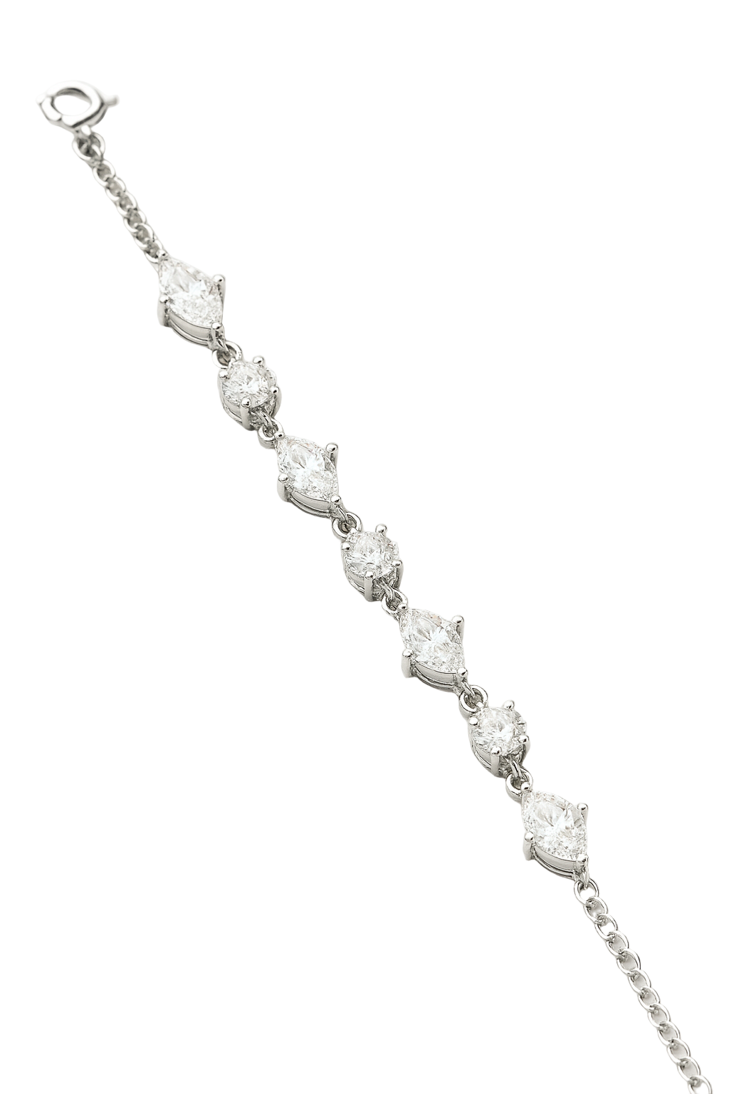 Seren Moissanite Line Bracelet
