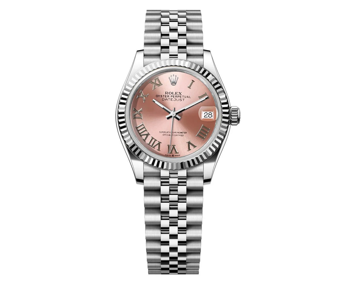 ROLEX DATEJUST 31MM JUBILEE - PINK ROMAN DIAL 68273