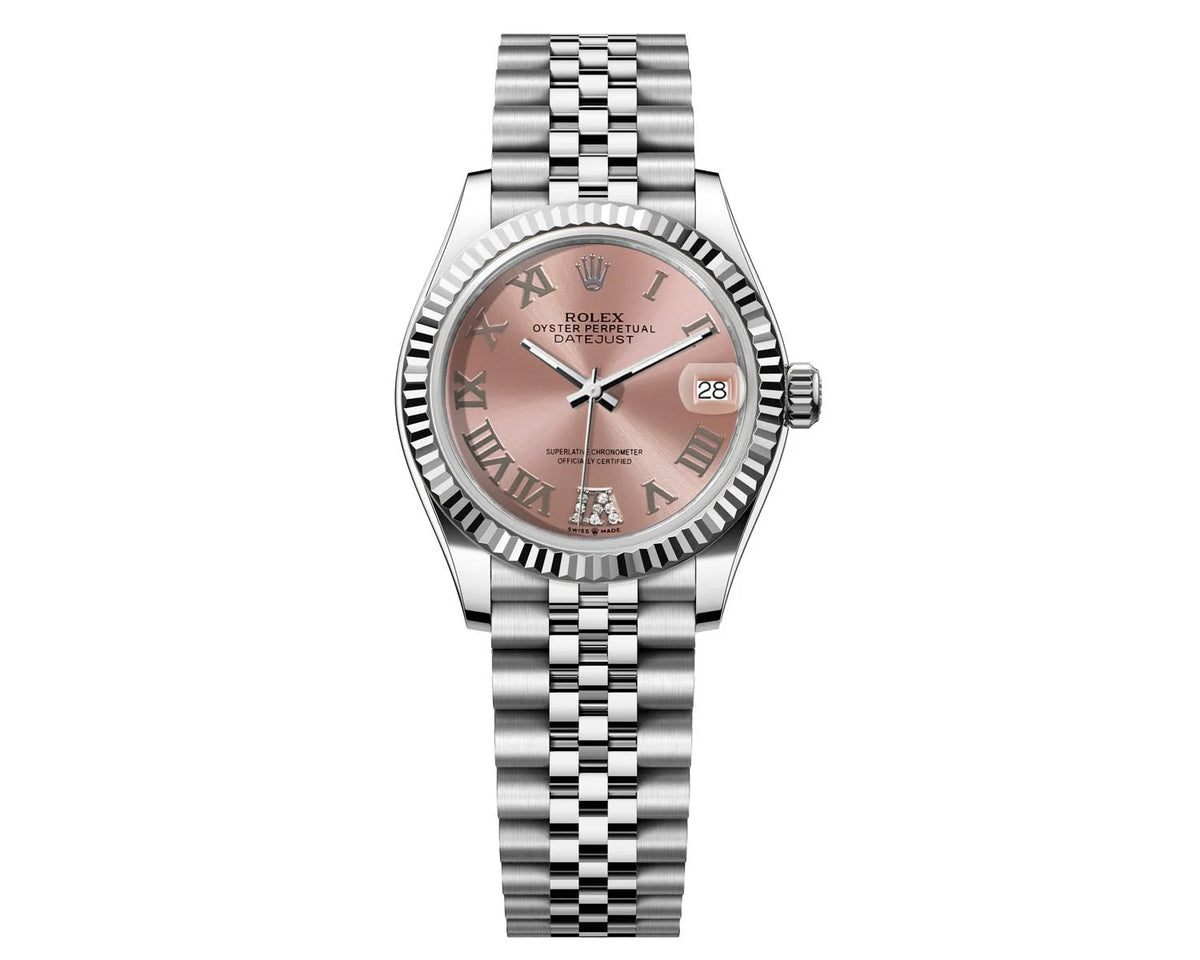 ROLEX DATEJUST 31MM JUBILEE - PINK ROMAN DIAMOND DIAL 68273