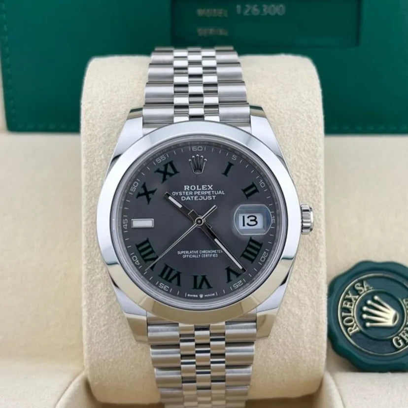 2025 Rolex Datejust 41 "Wimbledon" / Smooth / Jubilee