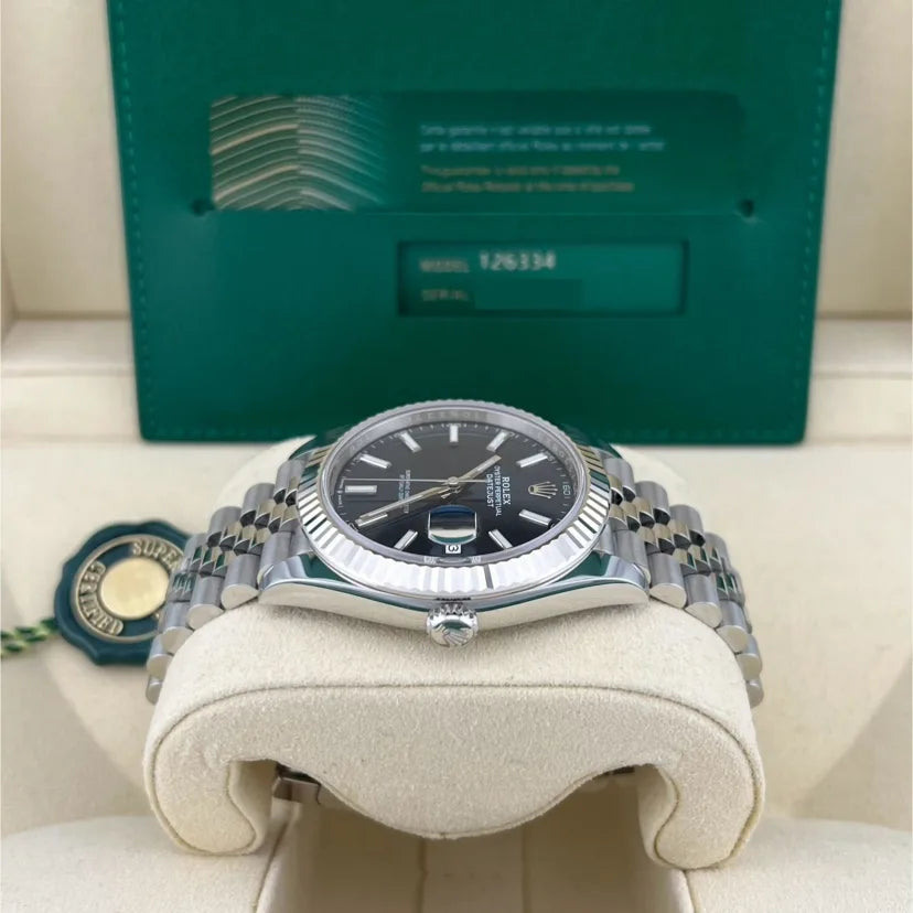 2025 Rolex Datejust 41 Fluted / Blue / Jubilee