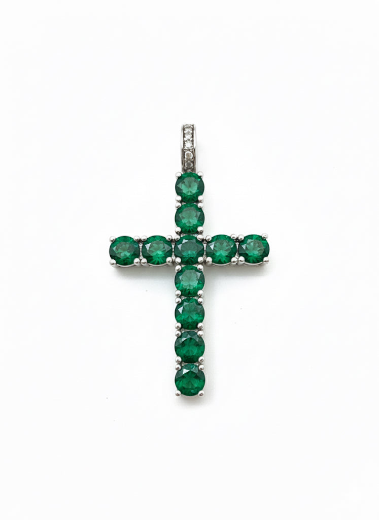 The Azure Cross Pendant