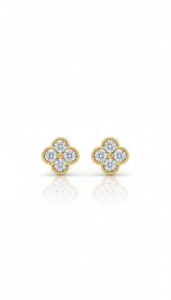 The Petal Clover Studs